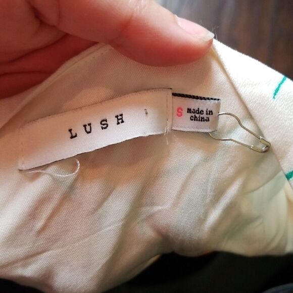 NWOT Lush Tie Front Floral Dress - Picture 8 of 8